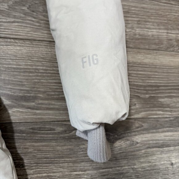 FIG Down Filled Womens Winter Long Jacket Oslo Parka Coat Beige Gray Hooded Snow - Picture 5 of 16